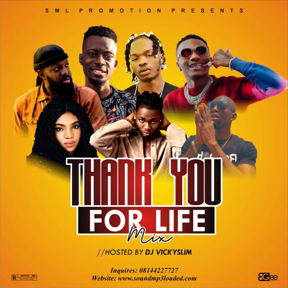 Download Mix Tape: Dj Vickyslim _ Thank You For Life Special Mix